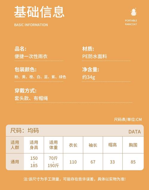 一次性雨衣未来趋势如何?