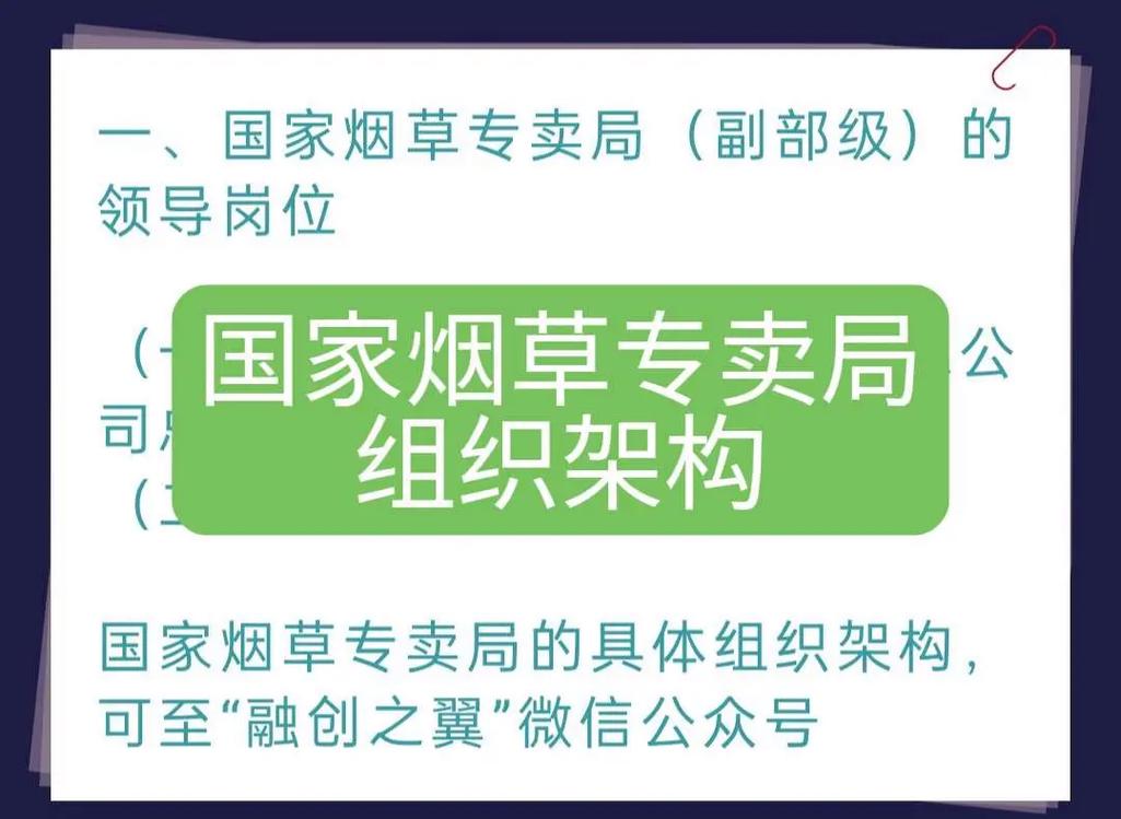 国家烟草162政策体系具体指什么?