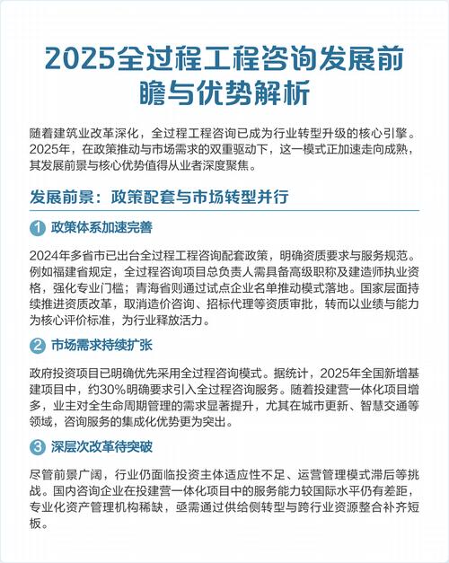 工程质询公司发展前景如何?
