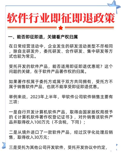 软件行业最新政策法规
