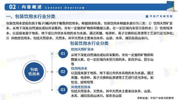 纯净水生产 产业政策